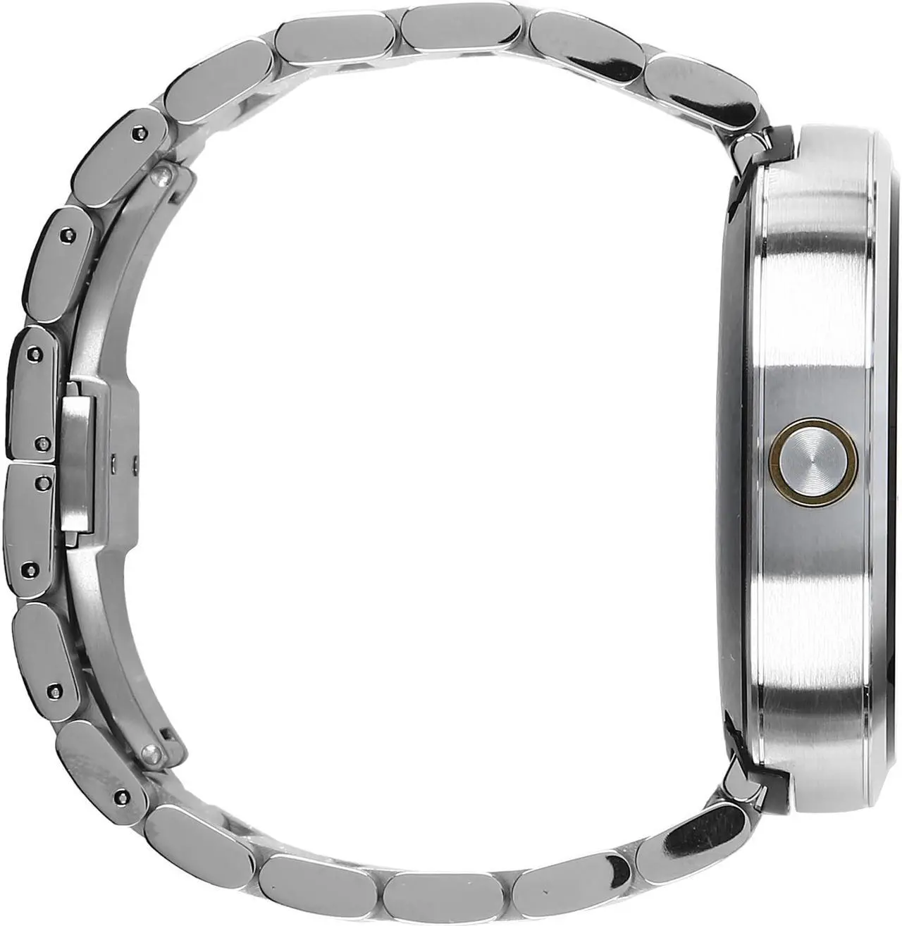 Alt view image 4 of 8 - Motorola Moto 360, Light Finish Case, Light Metal 18mm Band
