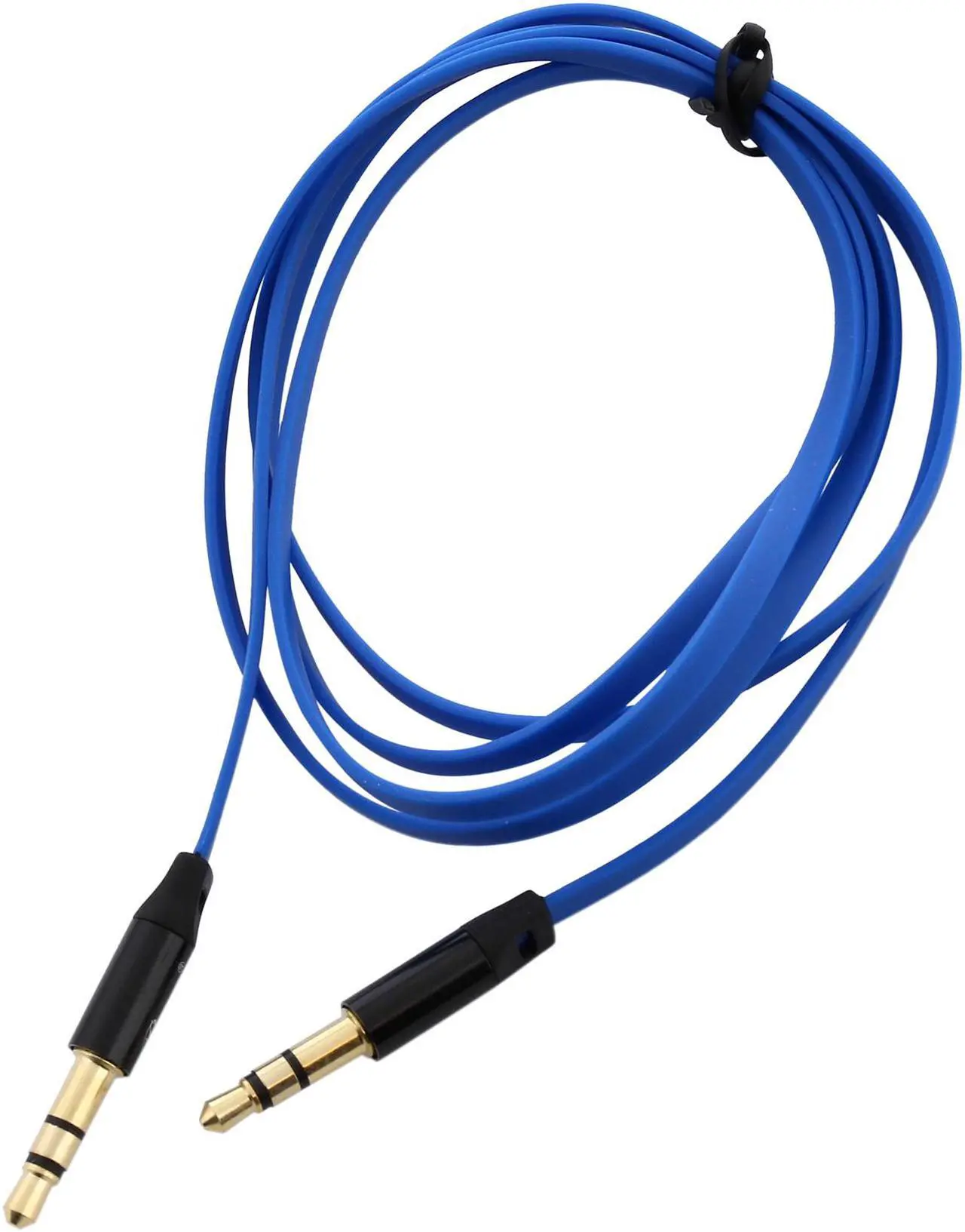 Alt view image 2 of 3 - Rosewill RAC-3BU - 3-Foot 3.5mm Flat Audio Cable, Blue