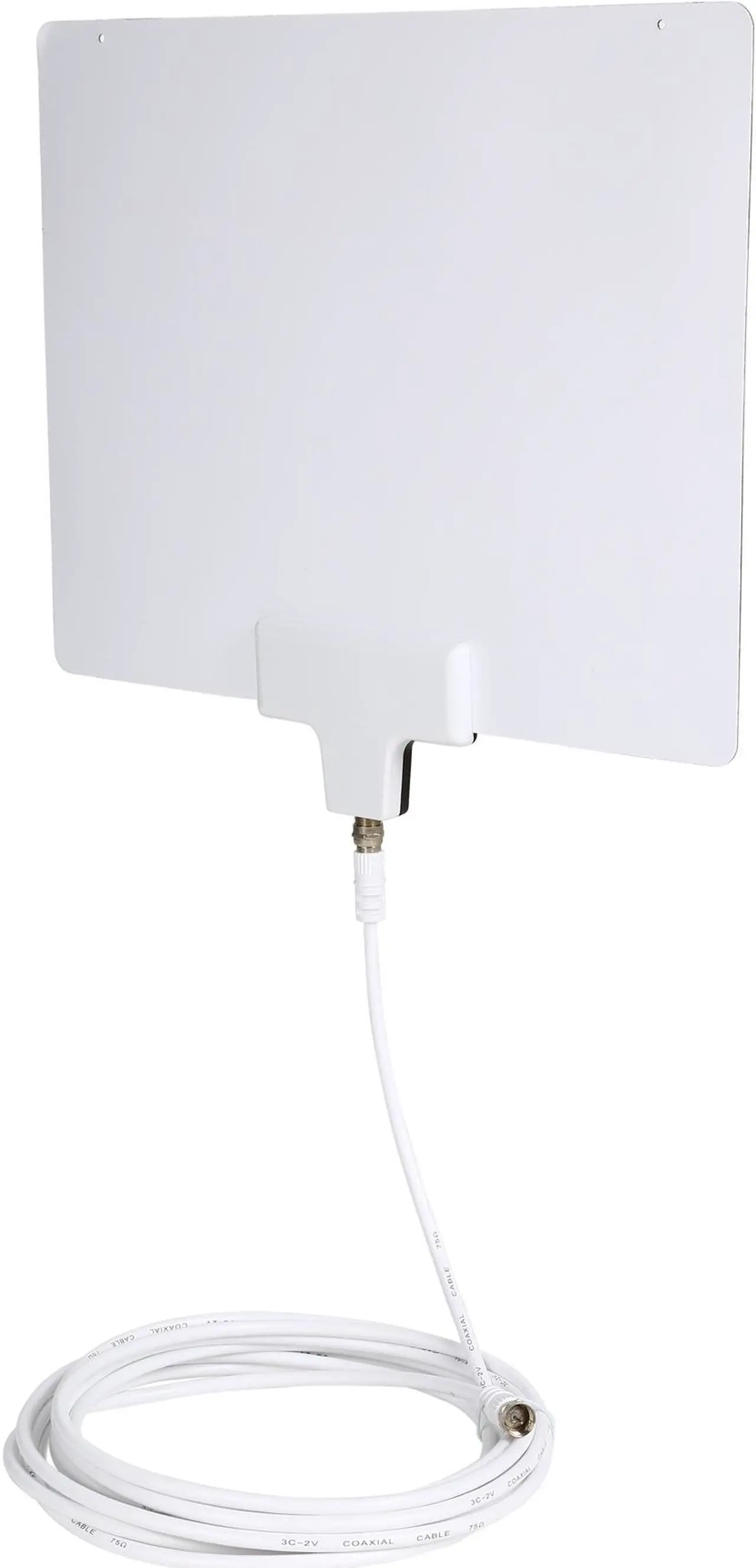 Main image of Rosewill Digital TV Antenna, HDTV Antenna, Super Thin UHF/VHF Indoor Antenna Multi-directional Range up to 35 Miles with 15 ft. High Performance Coaxial Cable, Reversible, Paintable RHTA-15004