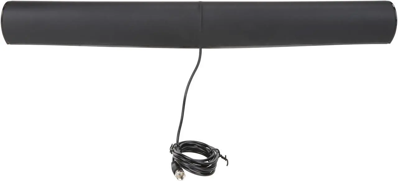 Alt view image 9 of 10 - Rosewill HDTV Indoor Antenna, 60 Mile Range with Amplifier Signal Booster, 5ft Coaxial Cable, Top Mounted, Supports UHF/VHF, 4K HD and ATSC 3.0 Ready - RHTA-18002