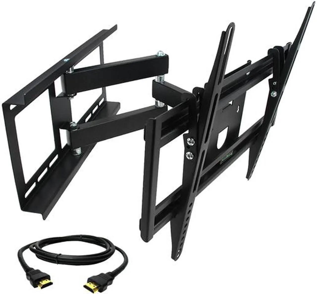 Main image of Megamounts GMW643-HDM-BNDL 26" - 55" Full Motion Wall Mount for 26-55 in. Displays with HDMI