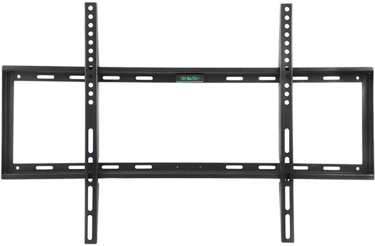 Main image of Megamounts GMPF24N7-BNDLPC17 Black 26" - 55" Smooth Black Matt Finish Fixed Television Mount for 26"- 55" LCD, LED