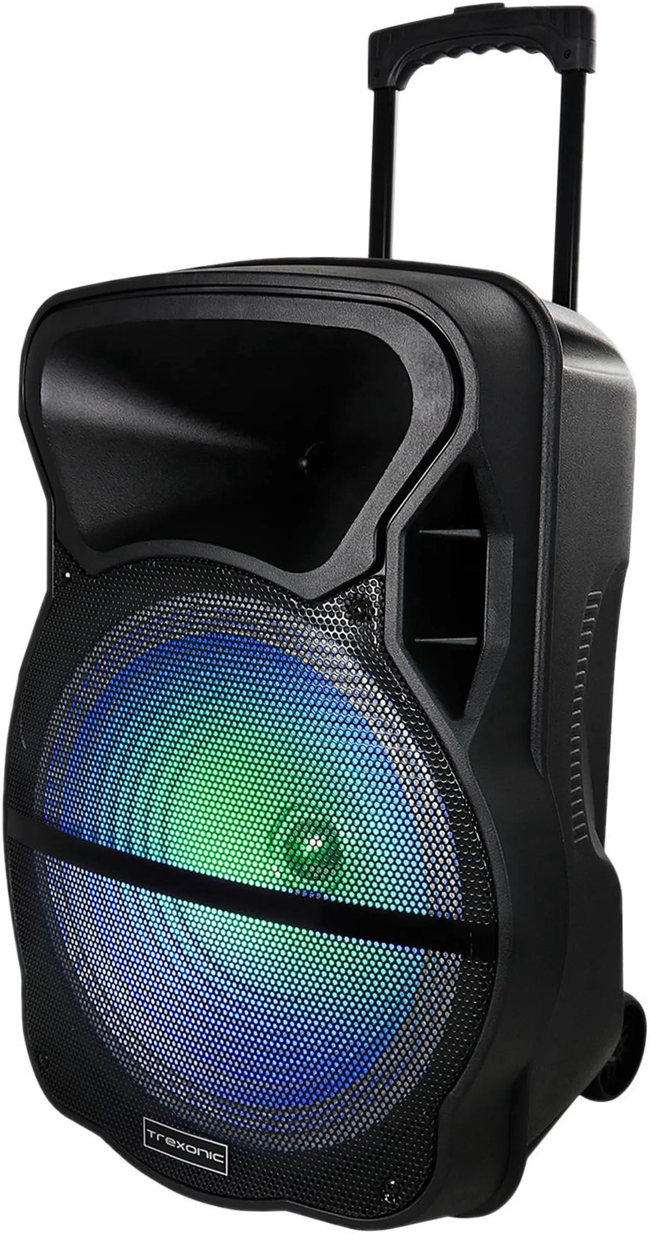 Alt view image 4 of 7 - Trexonic TRX-15D Combination 15 Inch Bluetooth Portable Speaker and Tripod Stand