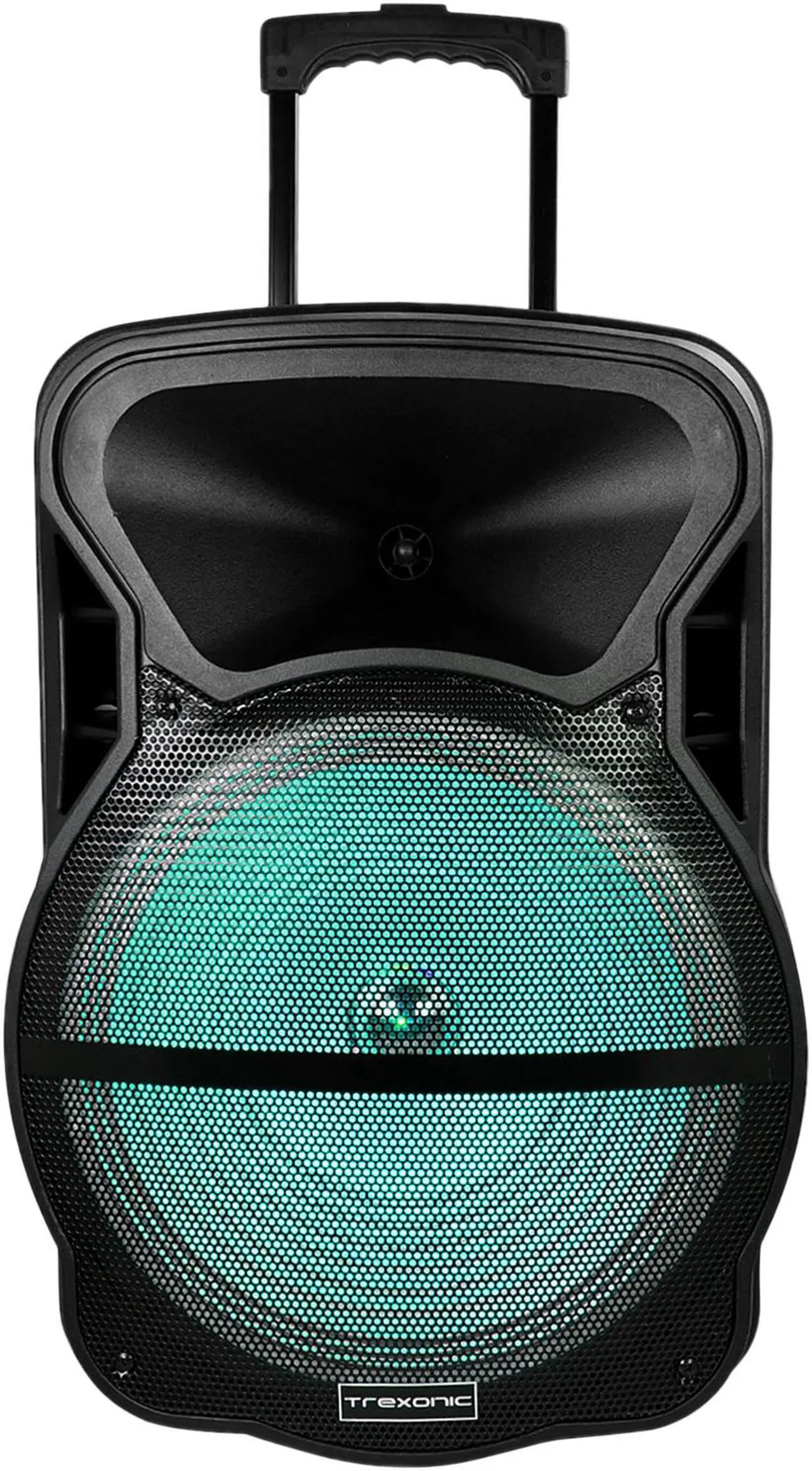 Alt view image 2 of 7 - Trexonic TRX-15D Combination 15 Inch Bluetooth Portable Speaker and Tripod Stand