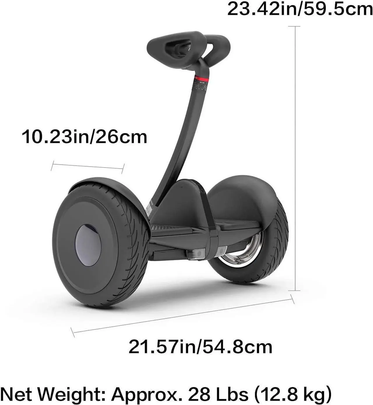 Alt view image 9 of 8 - Segway Ninebot S Smart Self Balancing Transporter by Segway - Pro Hoverboard for Adults & Kids - Dual 400W Motors UL2272 Certified