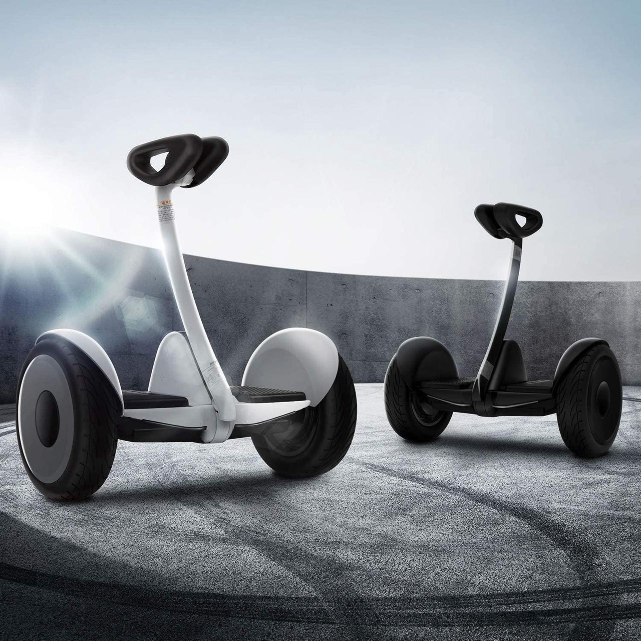 Alt view image 8 of 8 - Segway Ninebot S Smart Self Balancing Transporter - Pro Hoverboard for Adults & Kids - Dual 400W Motors UL2272 Certified (White)