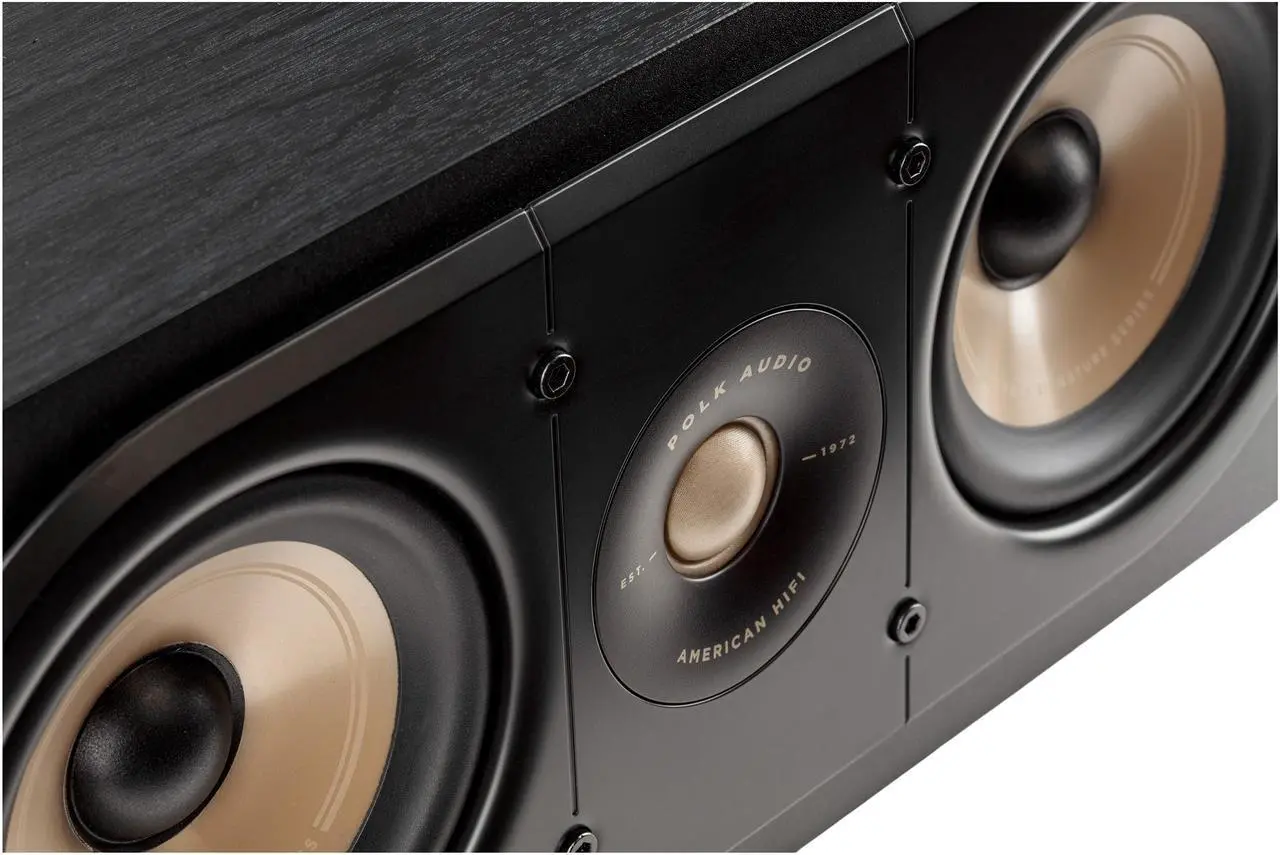Alt view image 7 of 11 - Polk Audio - Signature Elite ES30 Hi-Res Center Channel Speaker - Stunning Black