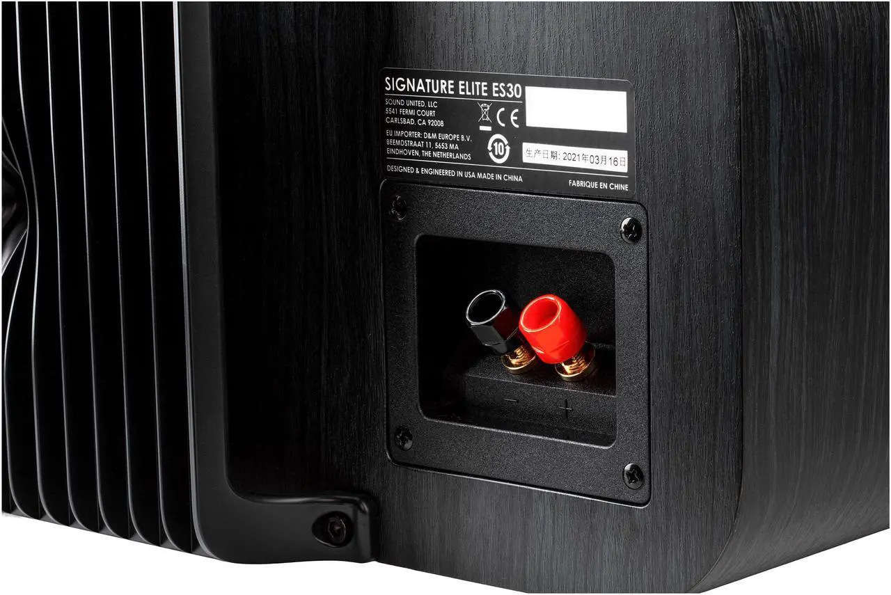 Alt view image 9 of 11 - Polk Audio - Signature Elite ES30 Hi-Res Center Channel Speaker - Stunning Black