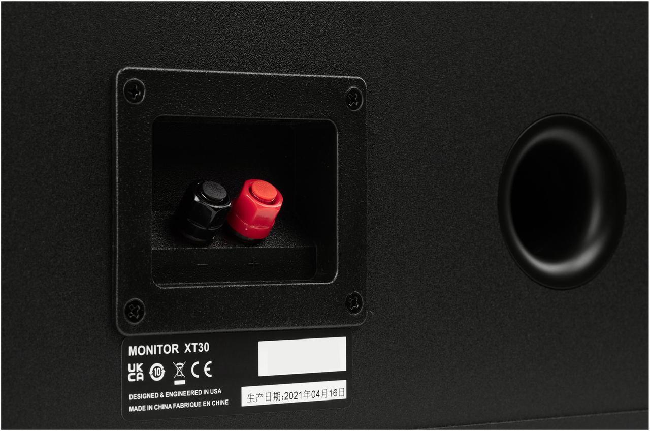 Alt view image 10 of 11 - Polk Audio - Monitor XT30 Center Channel Speaker - Midnight Black
