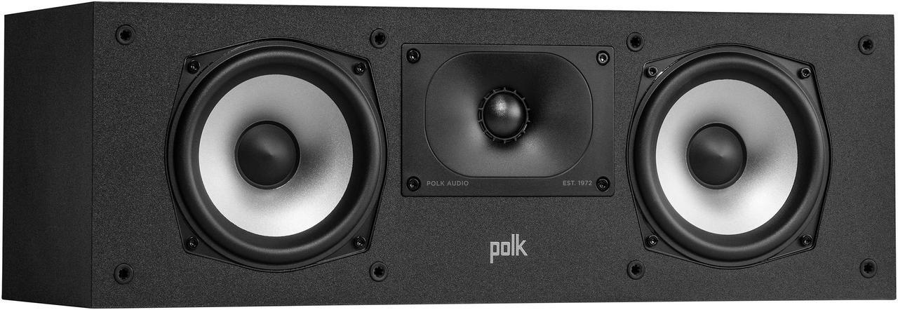 Alt view image 6 of 11 - Polk Audio - Monitor XT30 Center Channel Speaker - Midnight Black