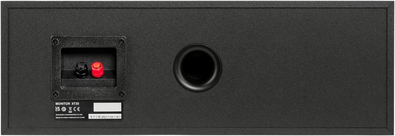 Alt view image 11 of 11 - Polk Audio - Monitor XT30 Center Channel Speaker - Midnight Black