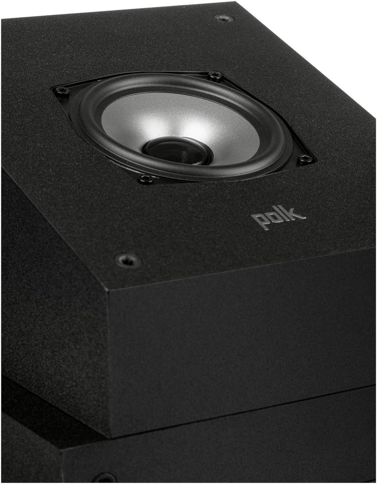 Alt view image 8 of 10 - Polk Audio Monitor XT90 Height Speaker pair for Dolby Atmos / DTS:X - Black