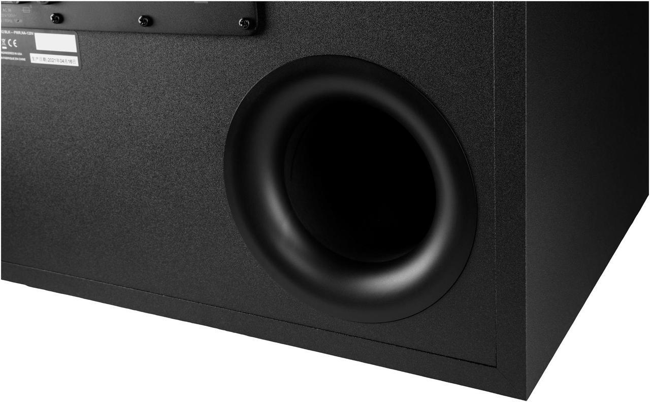 Alt view image 8 of 9 - Polk Audio - Monitor XT12 12" 100W Class A/B Amplifier Subwoofer - Midnight Black