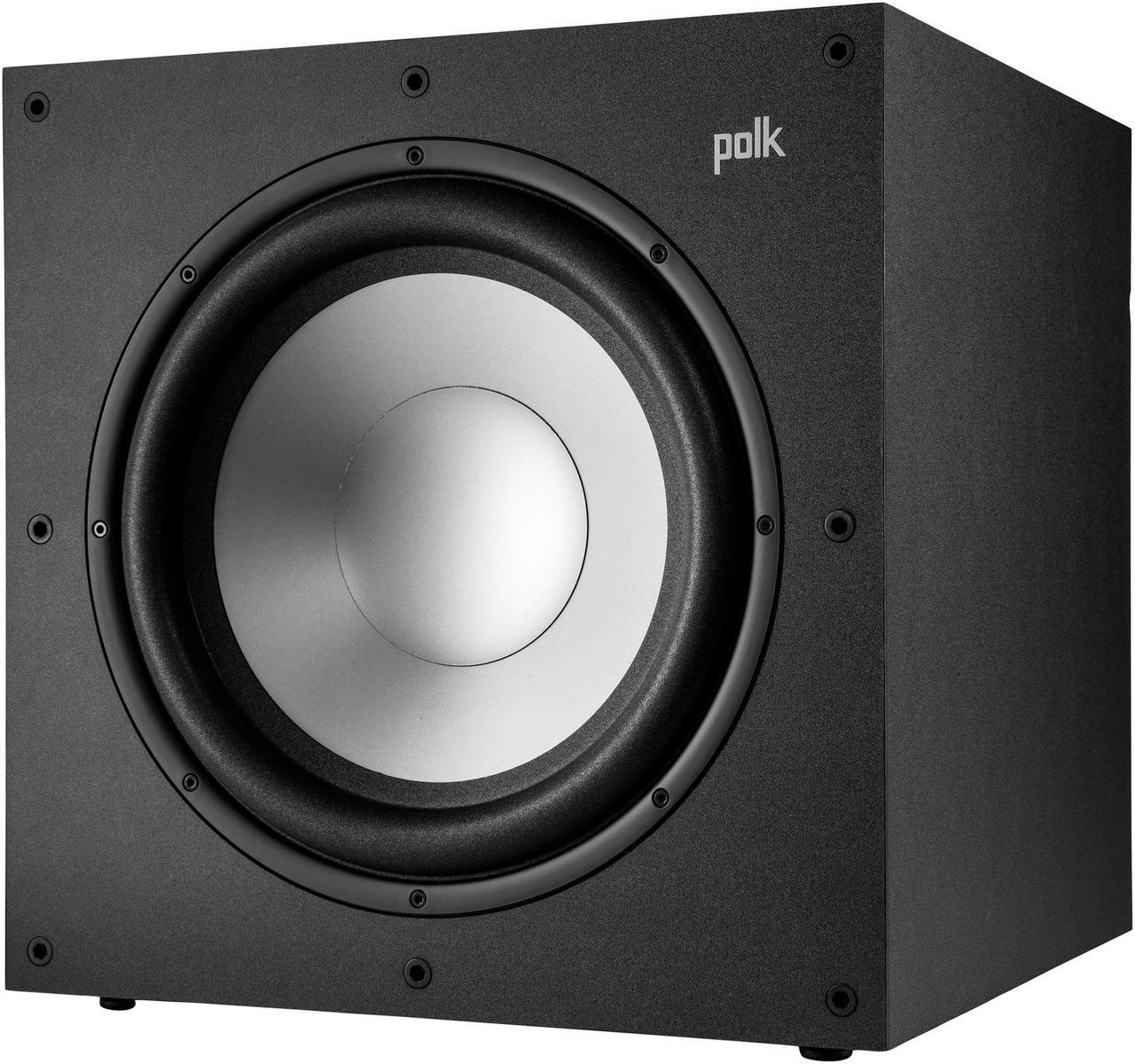 Alt view image 3 of 9 - Polk Audio - Monitor XT12 12" 100W Class A/B Amplifier Subwoofer - Midnight Black