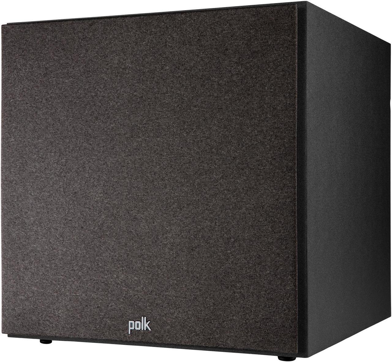 Alt view image 4 of 9 - Polk Audio - Monitor XT12 12" 100W Class A/B Amplifier Subwoofer - Midnight Black