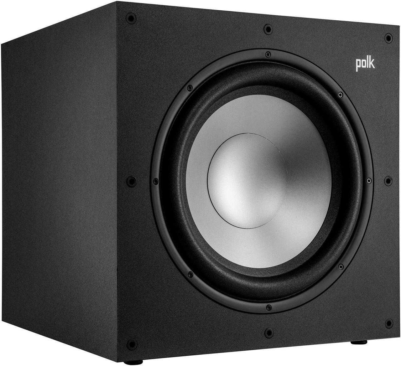 Alt view image 6 of 9 - Polk Audio - Monitor XT12 12" 100W Class A/B Amplifier Subwoofer - Midnight Black
