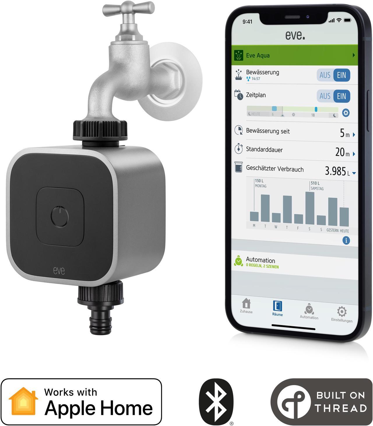 Main image of Eve Aqua - Smart Water Controller with Apple HomeKit technology