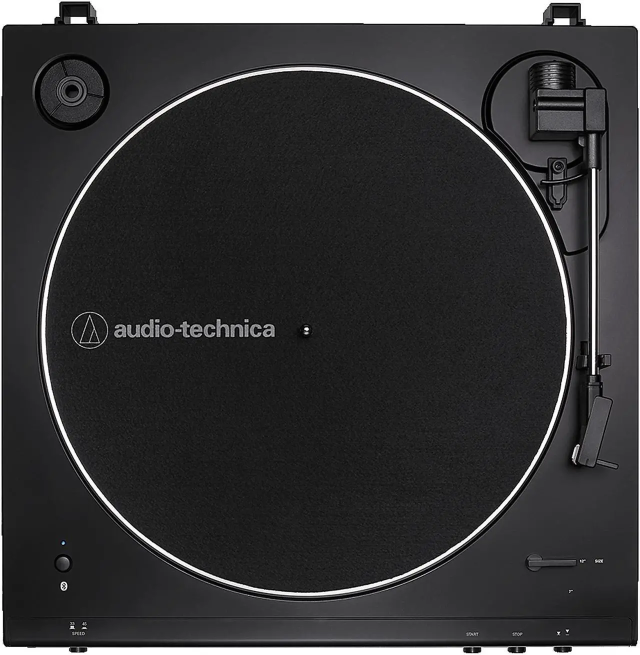 Alt view image 3 of 6 - Audio-Technica AT-LP60XBT-USB-BK Fully Automatic Wireless Belt-Drive Turntable
