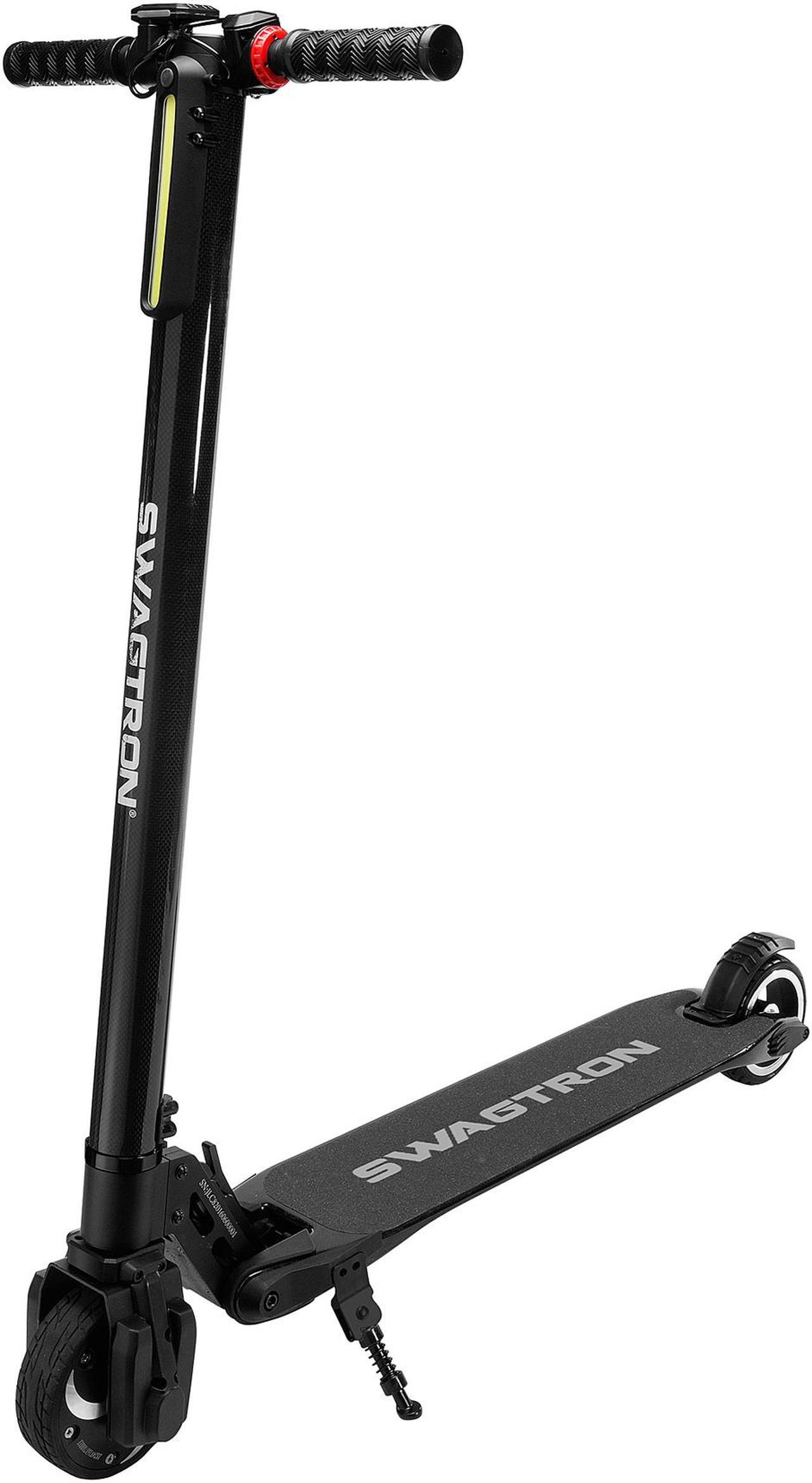 Main image of Swagtron 90088-2 Black SWAGGER-1 COLLASIBLE ELECTRIC SCOOTER
