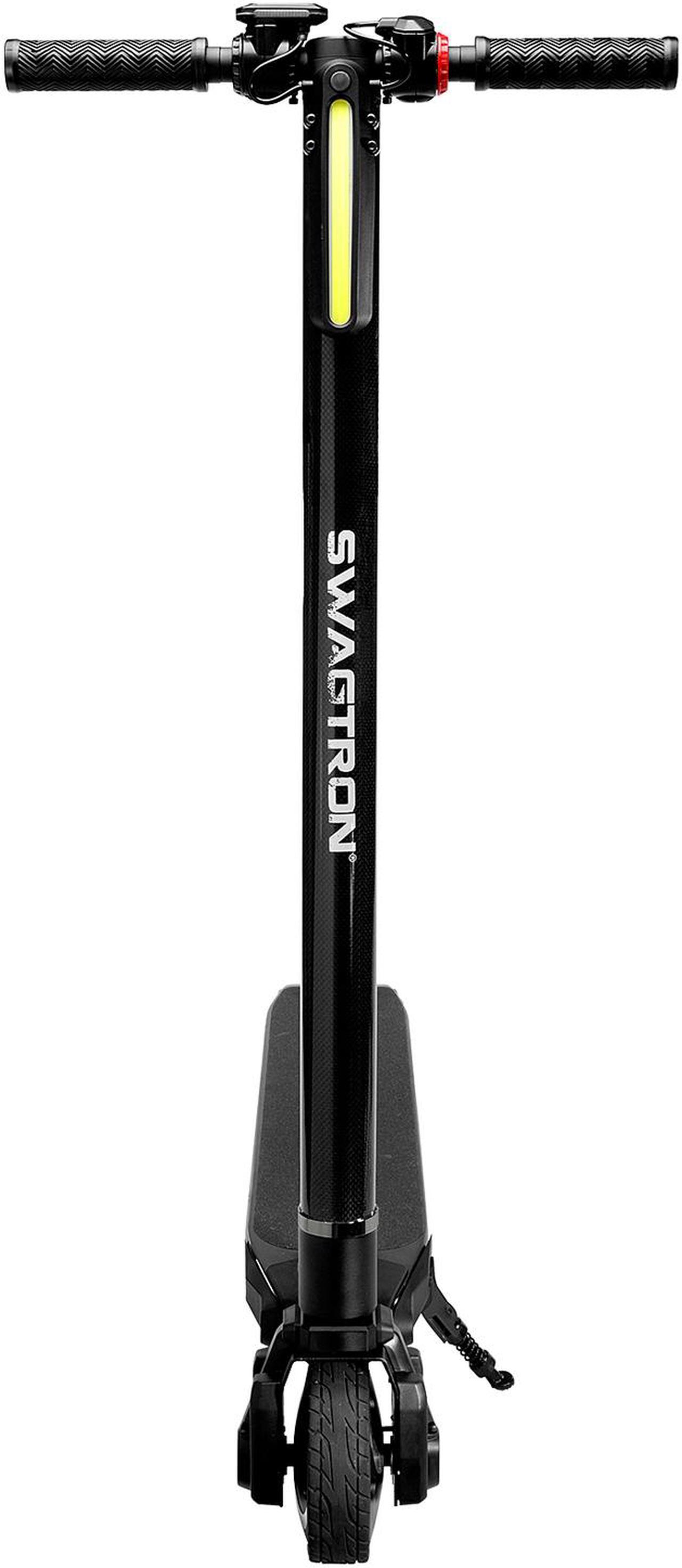 Alt view image 4 of 7 - Swagtron 90088-2 Black SWAGGER-1 COLLASIBLE ELECTRIC SCOOTER