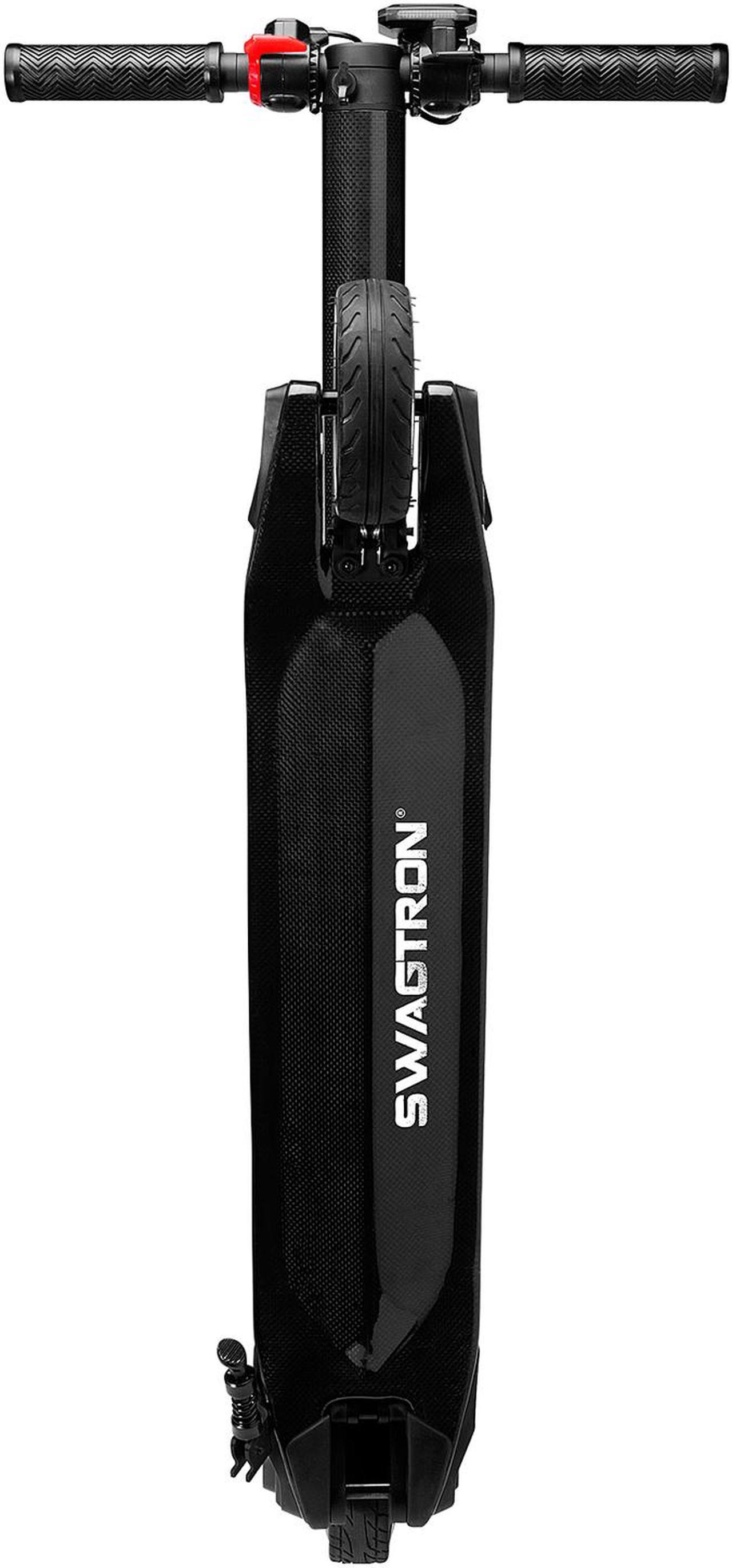 Alt view image 7 of 7 - Swagtron 90088-2 Black SWAGGER-1 COLLASIBLE ELECTRIC SCOOTER