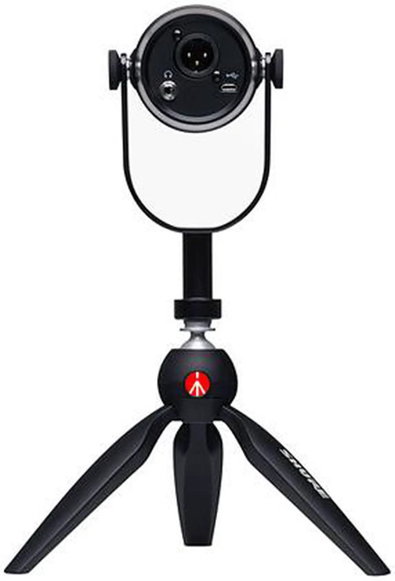 Alt view image 4 of 5 - Shure MV7 USB Microphone with Manfrotto Pixi Mini Tripod Bundle - MV7-K-BNDL