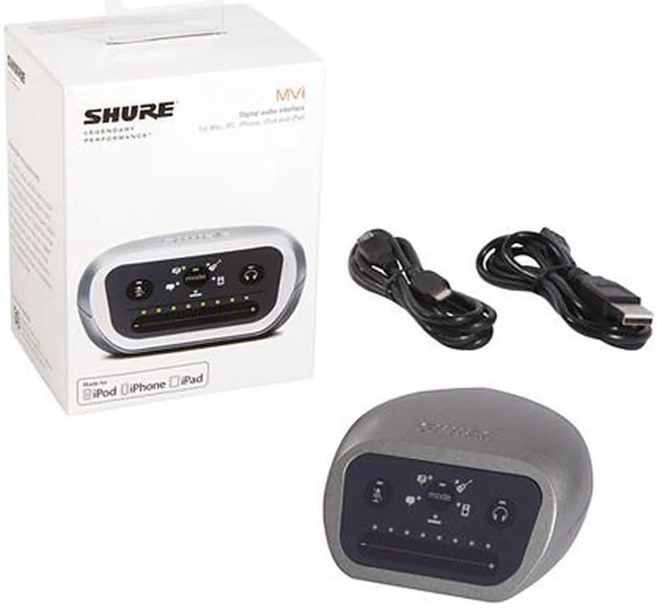 Alt view image 3 of 4 - Shure MOTIV MVI-DIG MVI Microphone Interface