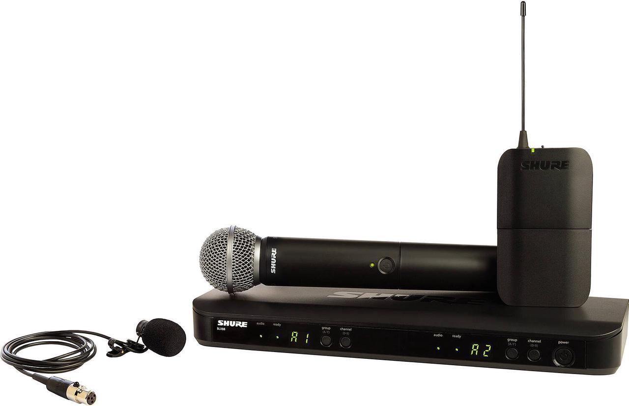 Main image of Shure BLX1288/W85-J11 BLX Dual Combo System J11