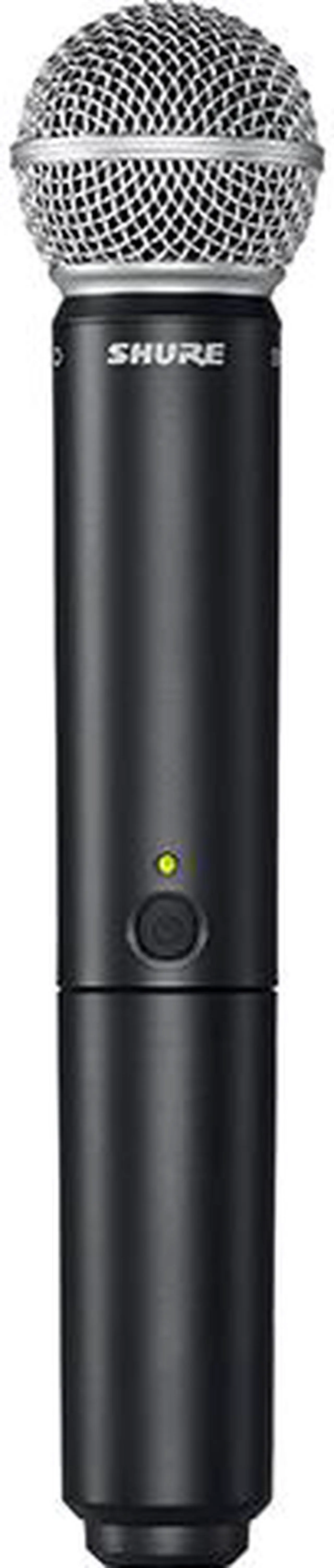 Main image of Shure BLX2/SM58=-H9 Handheld Transmitter, Frequency Band Version: H9 (512-542 MHz)