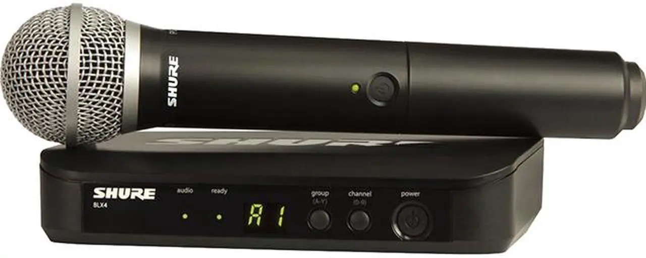 Main image of Shure BLX24/PG58-J11 Wireless Vocal System with PG58, Frequency Band Version: J11, Power Supply Included