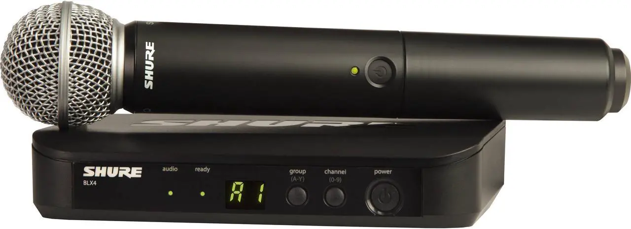 Main image of Shure BLX24/SM58-J11 Wireless Vocal System with SM58, Frequency Band Version: J11, Power Supply Included