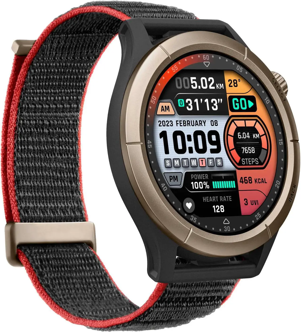 Alt view image 3 of 4 - Amazfit Cheetah Pro - Run Track Black