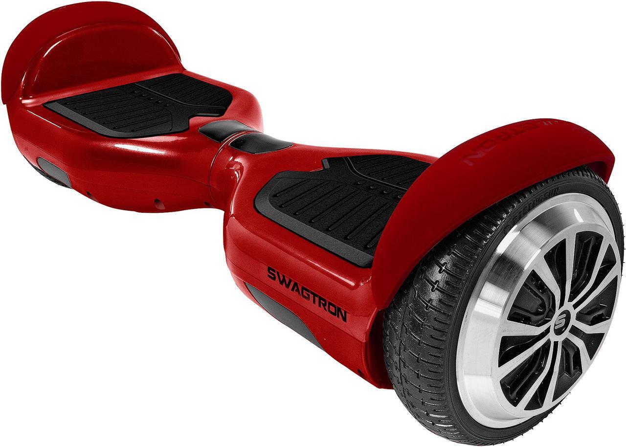 Alt view image 2 of 4 - Swagtron T1 Hoverboard (Garnet) -- World's First UL2272 certified Hands Free Two Wheel Self Balancing Electric Scooter