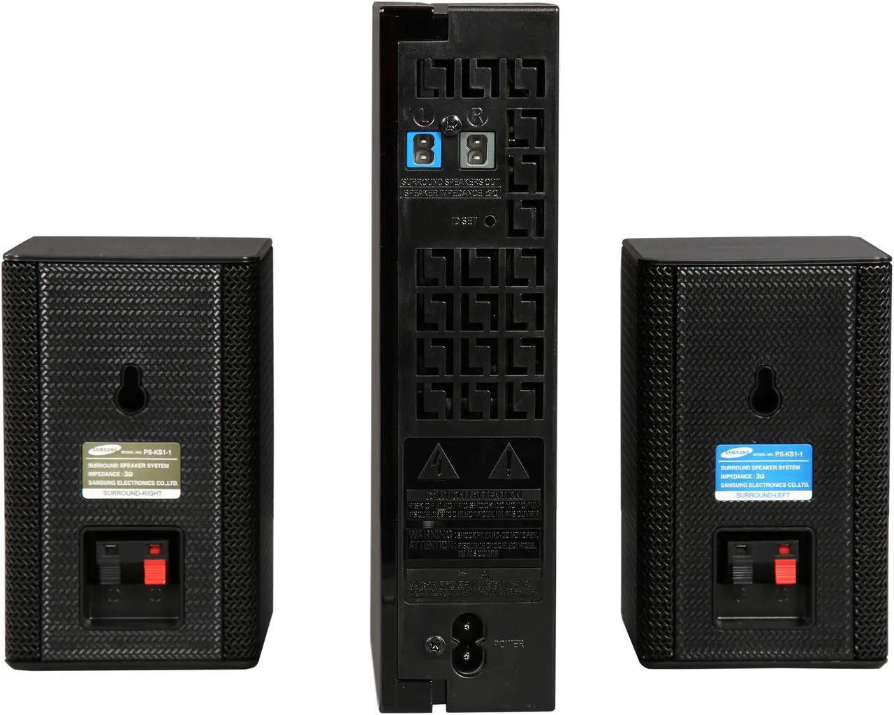 Alt view image 3 of 8 - Samsung SWA-8500S/ZA Wireless Rear Speakers Kit - SWA-8500S