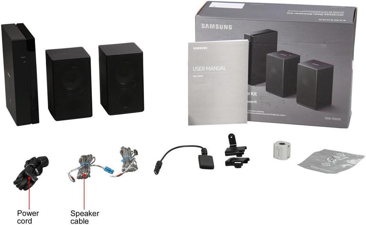 Alt view image 10 of 10 - Samsung SWA-9000S/ZA 2 CH Rear Wireless Speaker Kit for Sound+ Soundbars