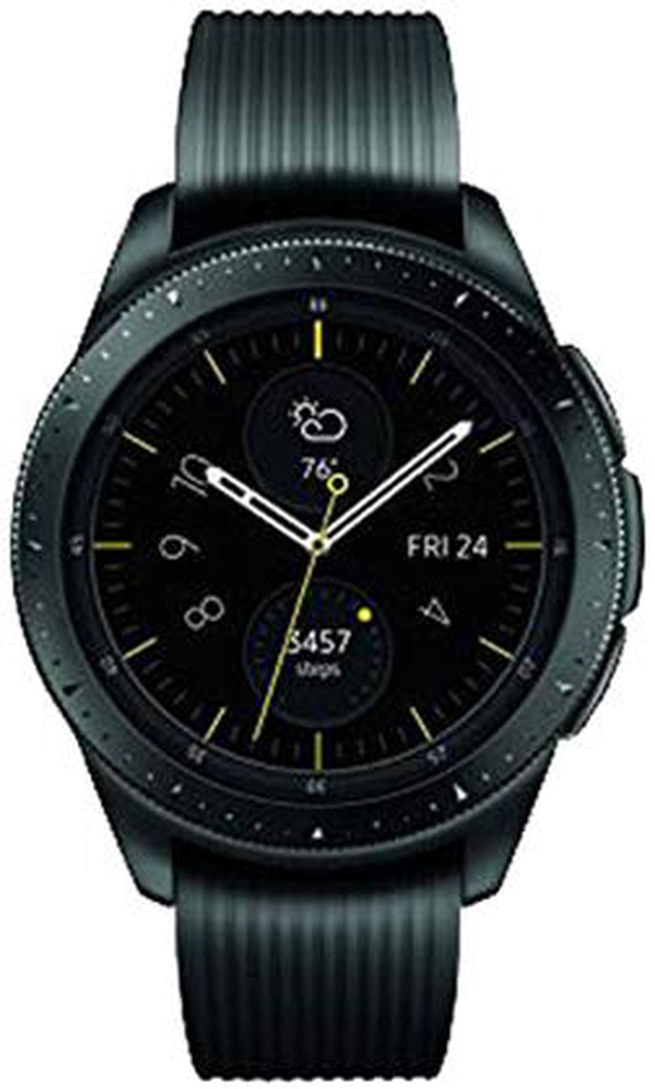 Alt view image 3 of 5 - Samsung Galaxy Watch (42mm) Midnight Black - LTE