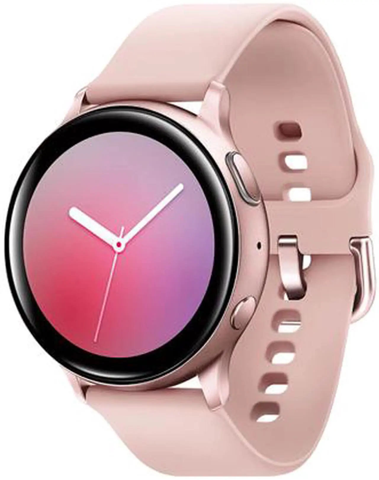 Alt view image 2 of 13 - Samsung Galaxy Watch Active 2 (40mm, GPS, Bluetooth) Smart Watch with Advanced Health Monitoring, Fitness Tracking, and Long Lasting Battery - Pink Gold