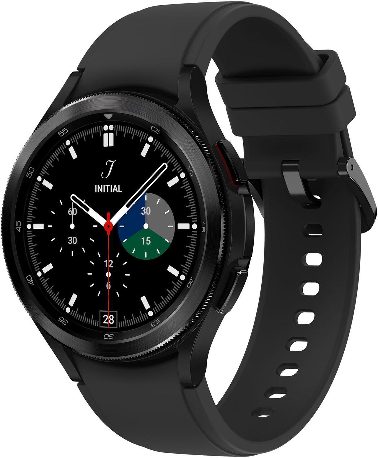Alt view image 2 of 6 - Samsung Galaxy Watch 4 Classic Smart Watch 46mm Bluetooth Stainless Steel Black