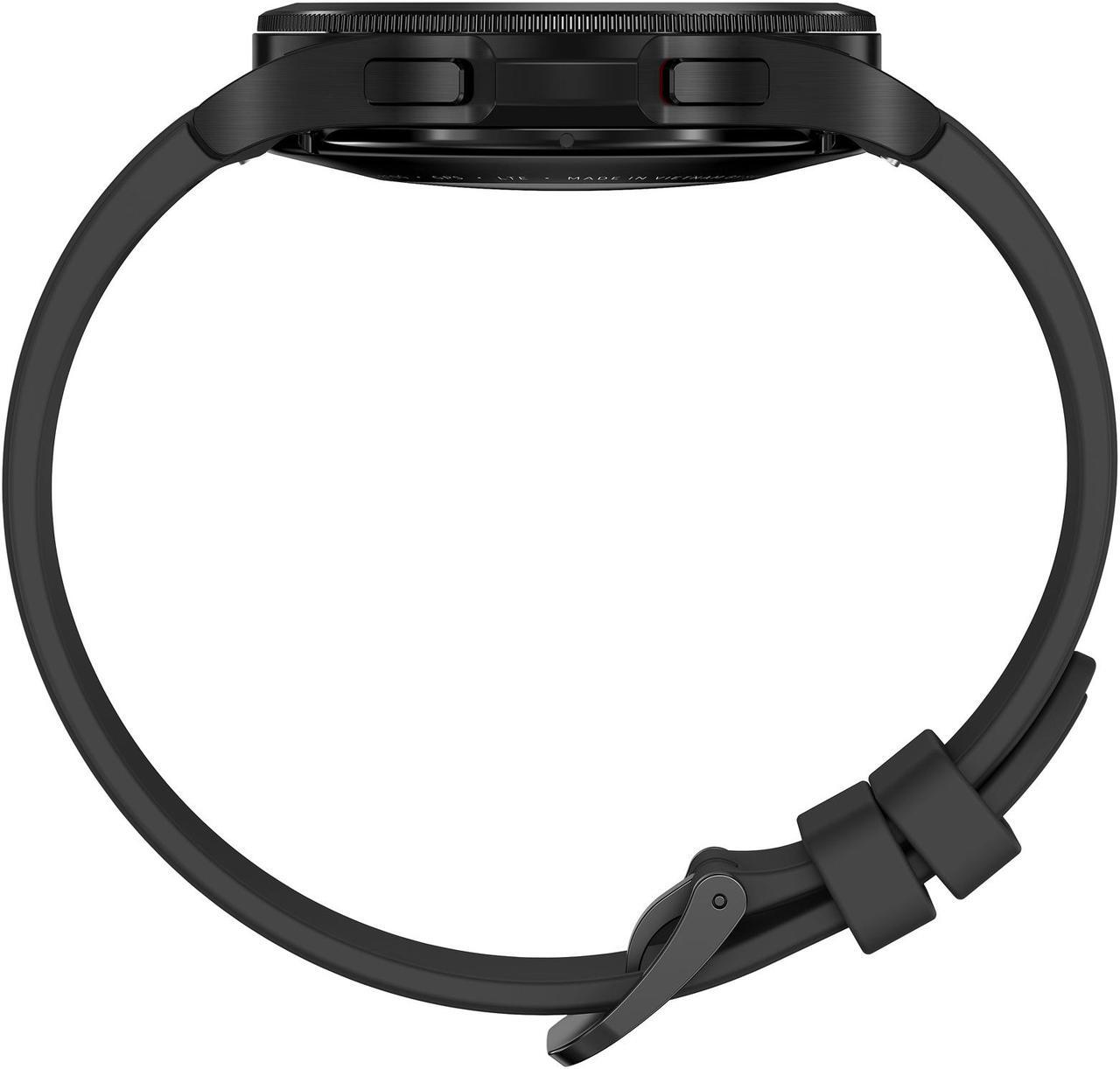 Alt view image 4 of 6 - Samsung Galaxy Watch 4 Classic Smart Watch 46mm Bluetooth Stainless Steel Black