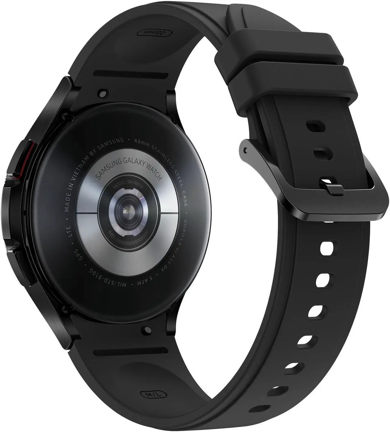 Alt view image 5 of 6 - Samsung Galaxy Watch 4 Classic Smart Watch 42mm Bluetooth Stainless Steel Black