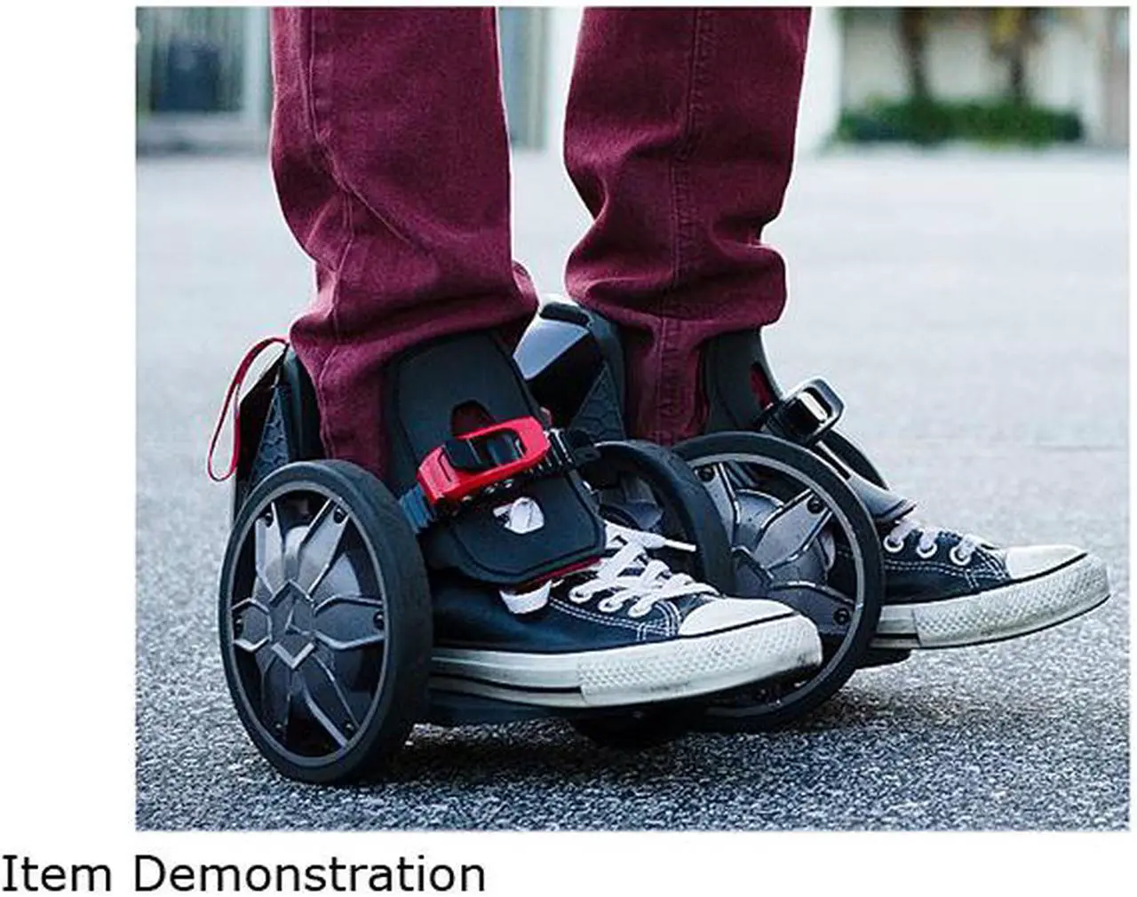 Alt view image 4 of 5 - ACTON R10 RocketSkates - The World's First Smart Electric Skates - Black