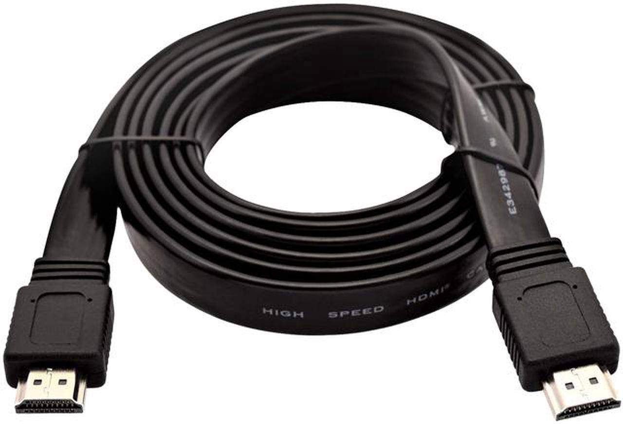 Main image of V7 2 Meter (6.6ft) HDMI Cable (m/m) High Speed with Ethernet Flat - Black