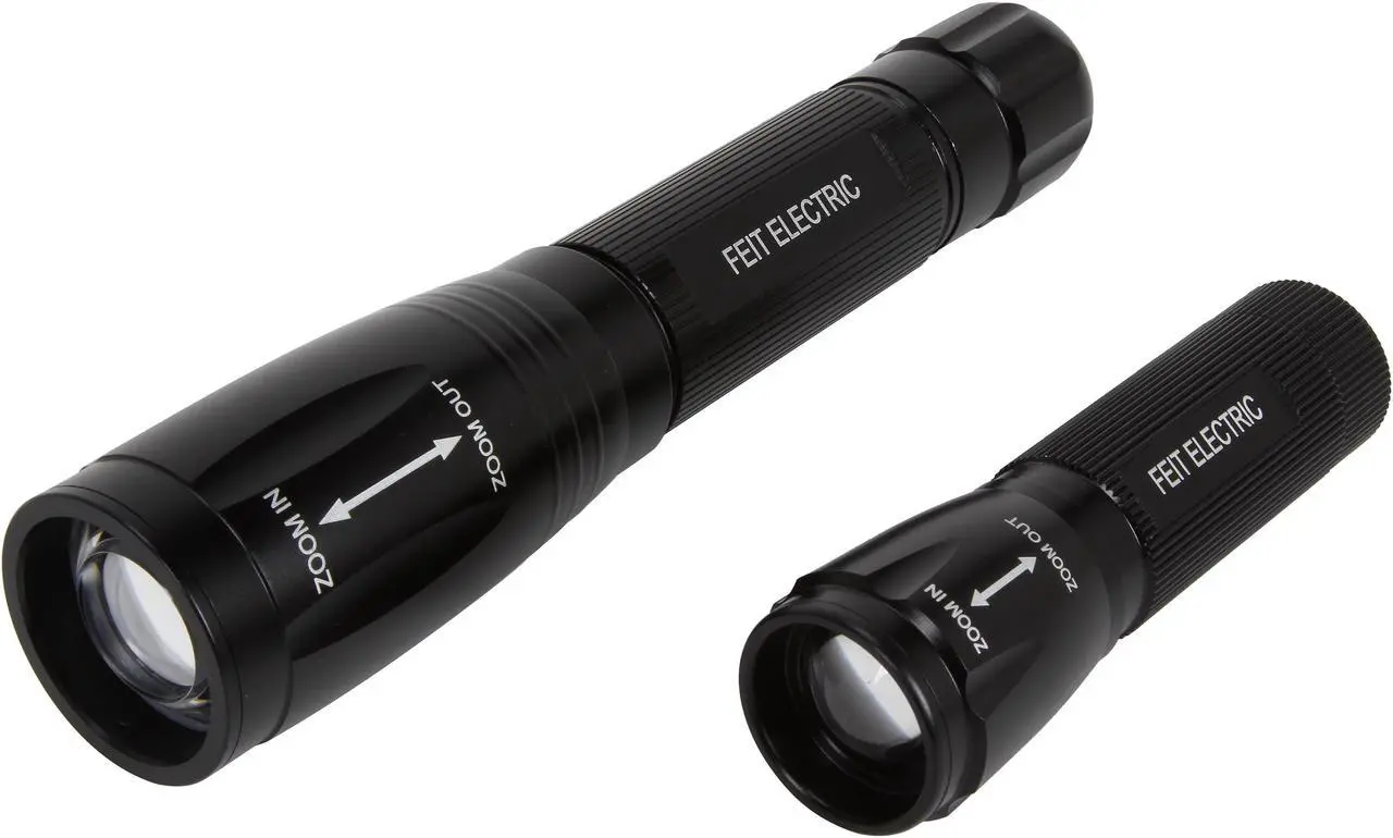 Main image of Feit Electric 72333 Combo LED Flashlight two pack 500/240 Lumen Flashlights