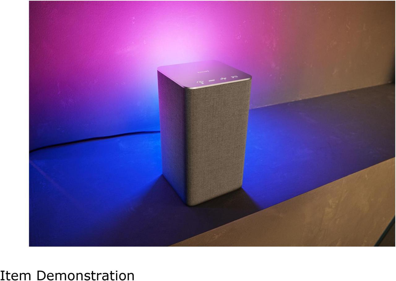 Alt view image 7 of 7 - Philips W6205 Wireless Speaker 3.5 Woofer 1 Tweeter 2 Passive Rad