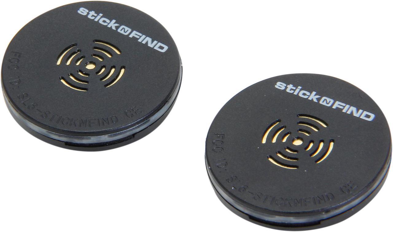 Alt view image 2 of 3 - Stick-N-find Bluetooth location tracker (Black)