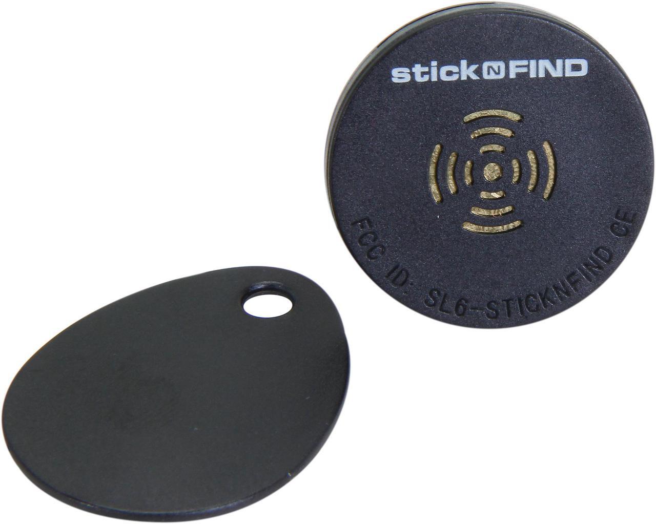 Alt view image 3 of 3 - Stick-N-find Bluetooth location tracker (Black)