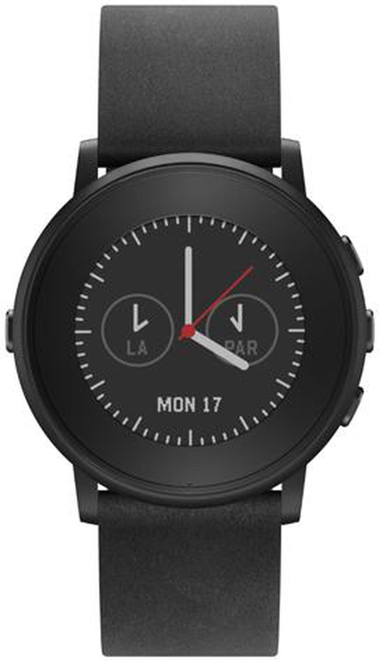 Main image of Pebble Time Round 20mm Smartwatch - Black