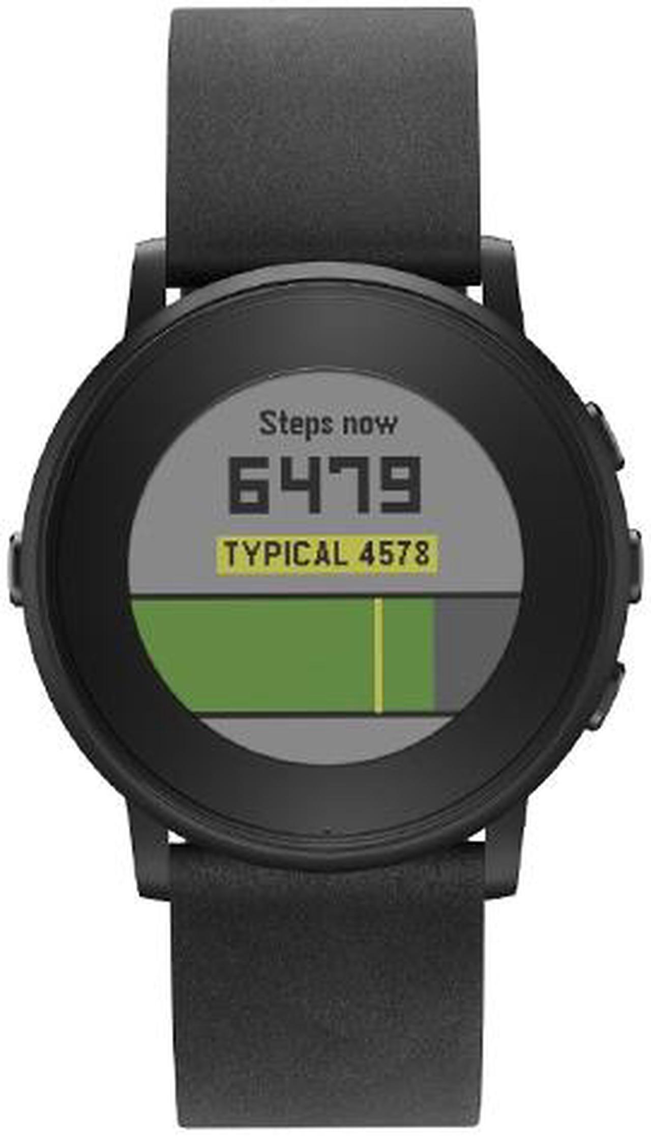 Alt view image 3 of 5 - Pebble Time Round 20mm Smartwatch - Black