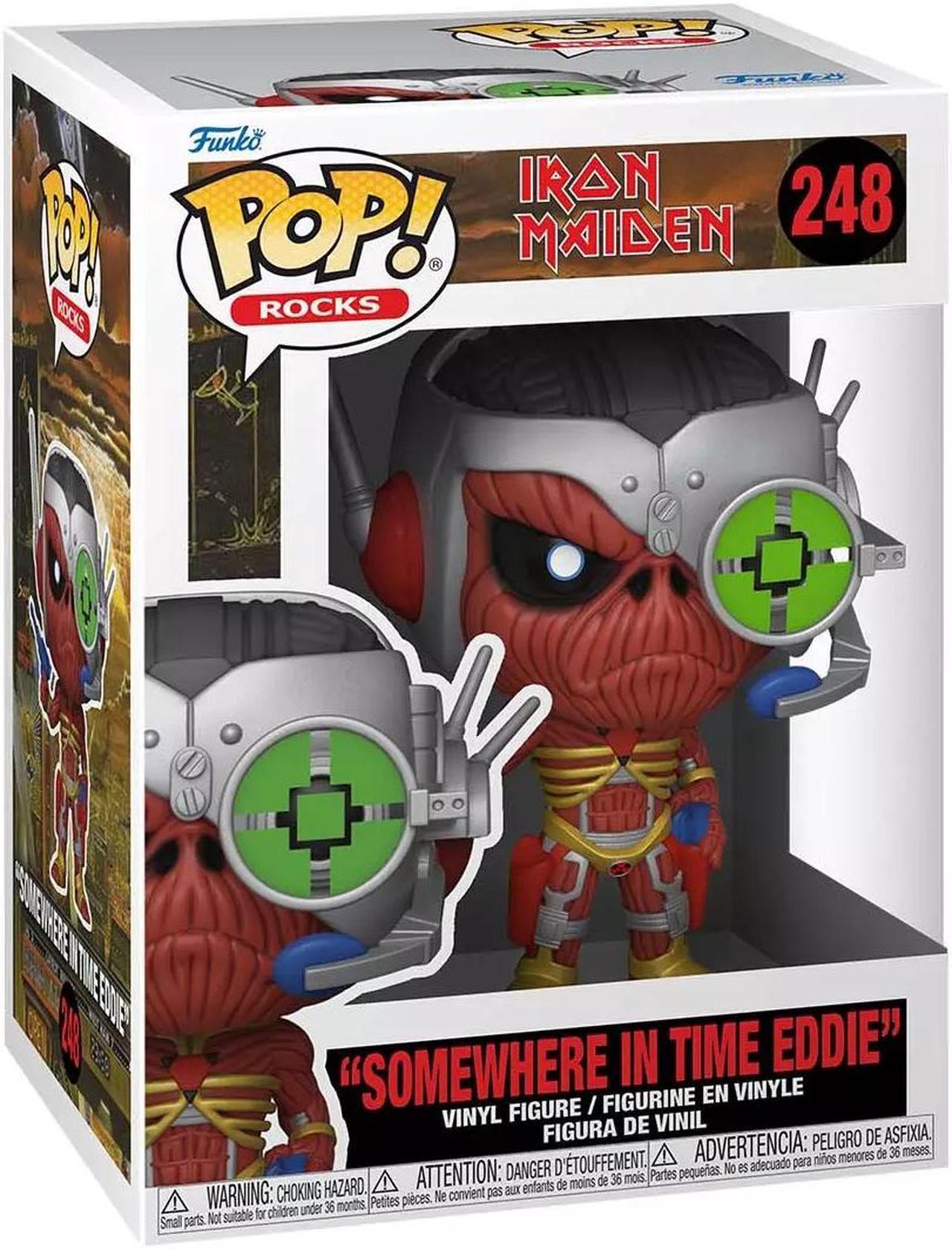 Alt view image 2 of 2 - Funko Pop! Rocks: Iron Maiden- Eddie- Somewhere in Time w/ Chase 57607