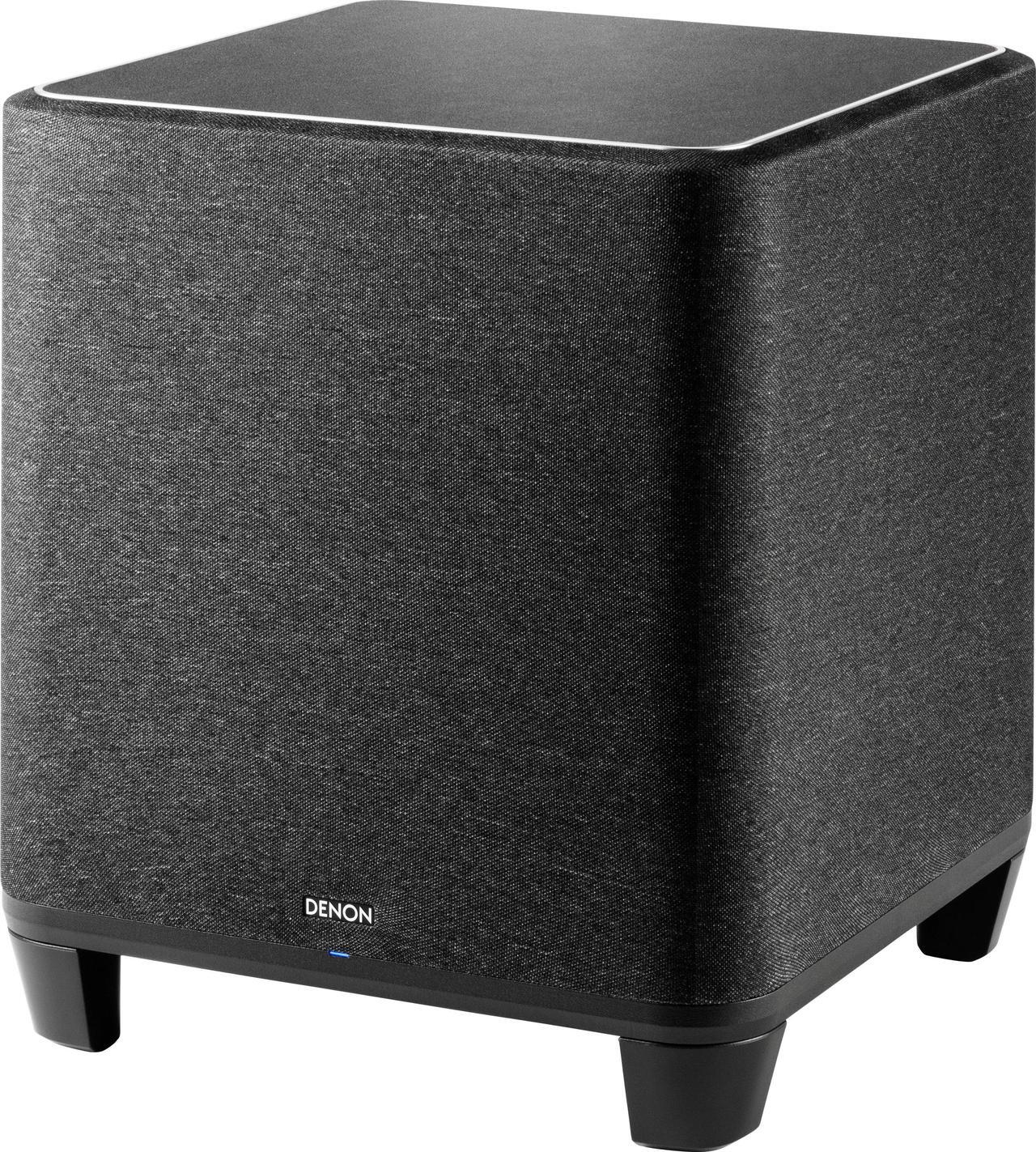 Main image of Denon - Home Wireless Subwoofer with Built-in HEOS - Black